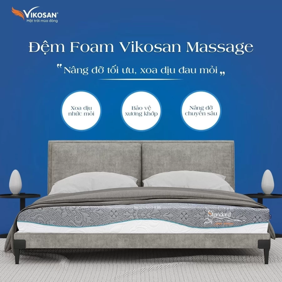 Đệm foam massage Vikosan