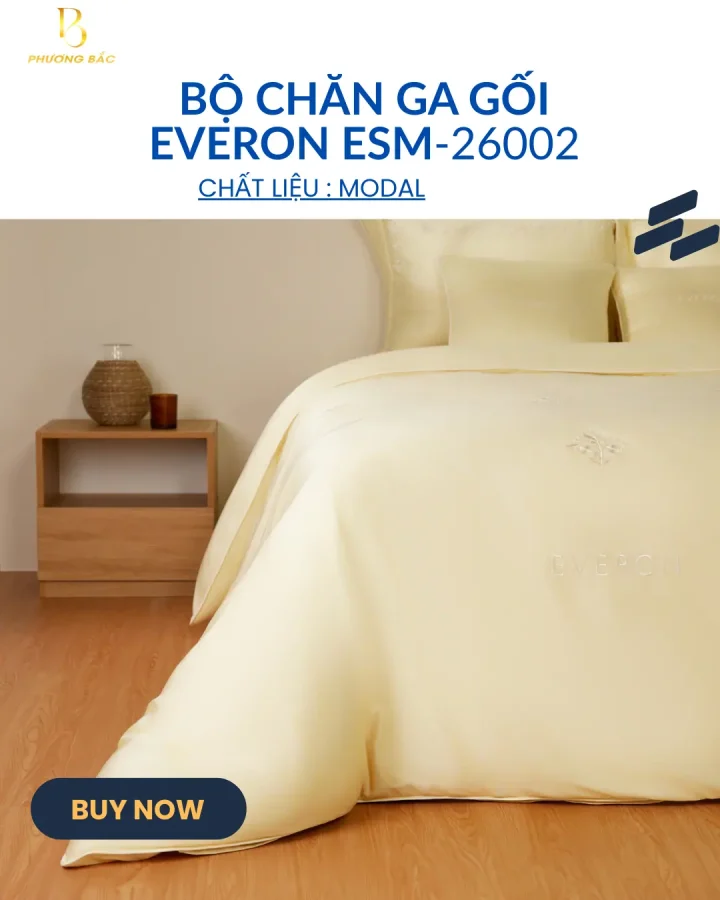 Bộ chăn ga everon 26002