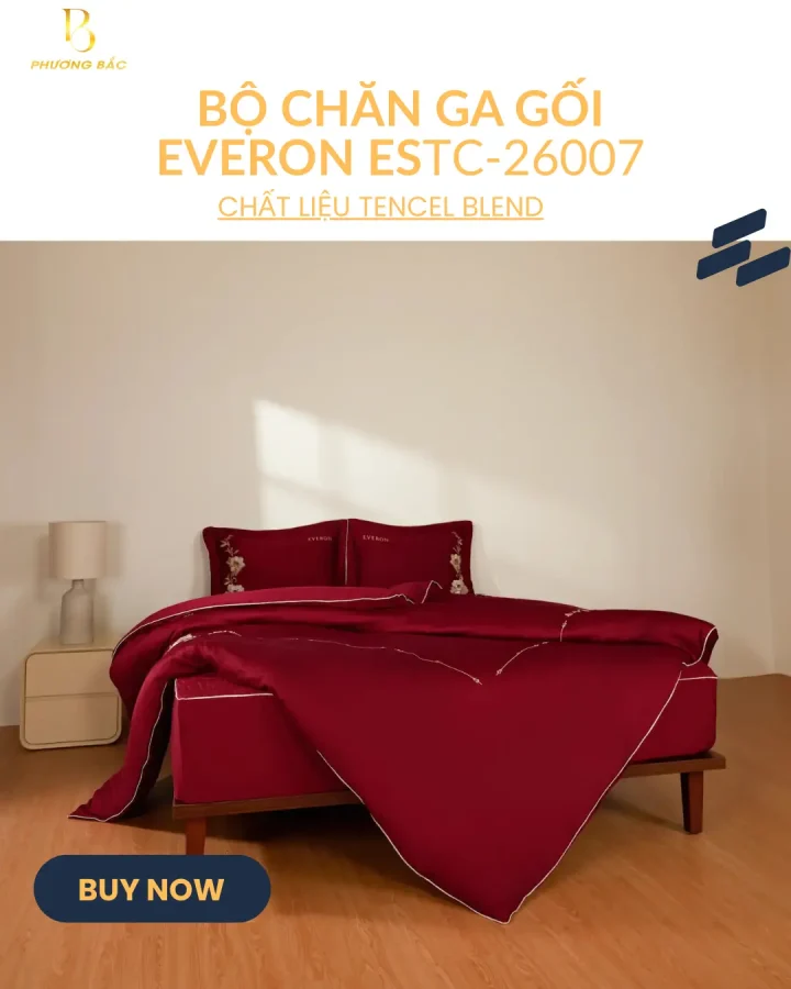 Bộ chăn ga everon 26007