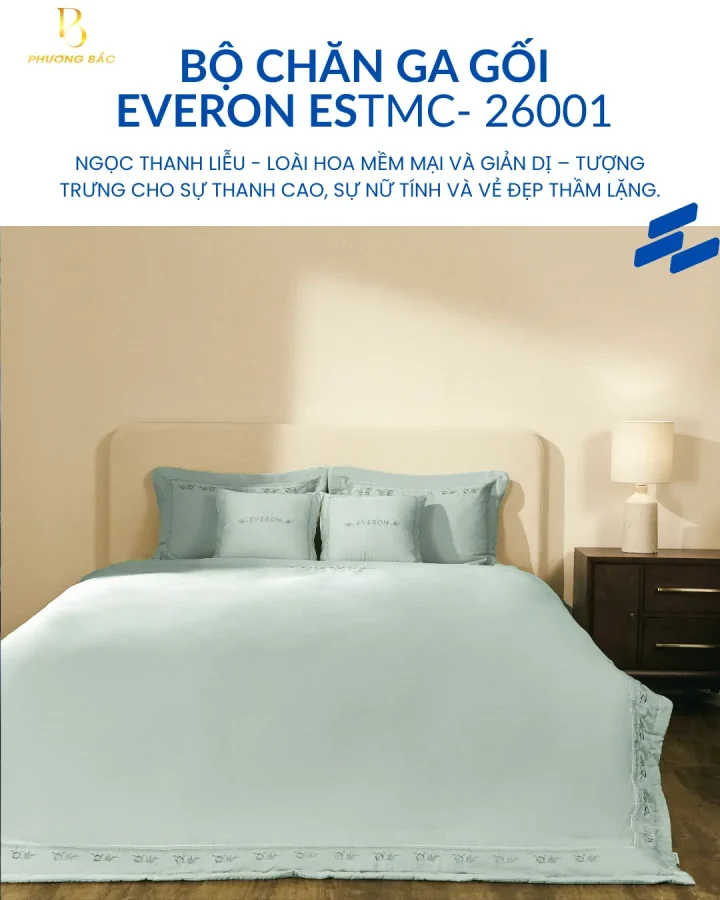 bộ chăn ga everon 26001